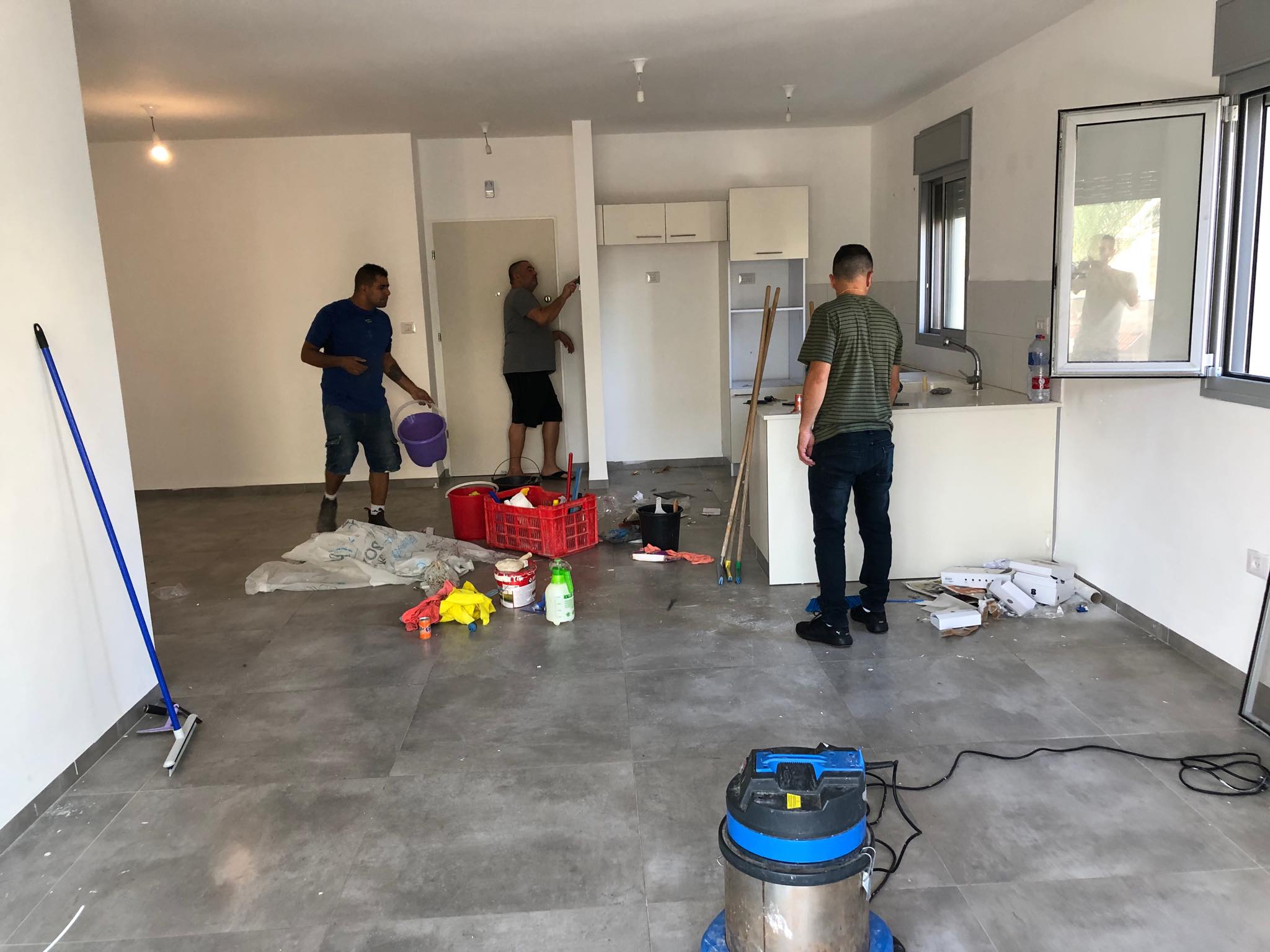 ניקיון לפני כניסה לדירה חדשה